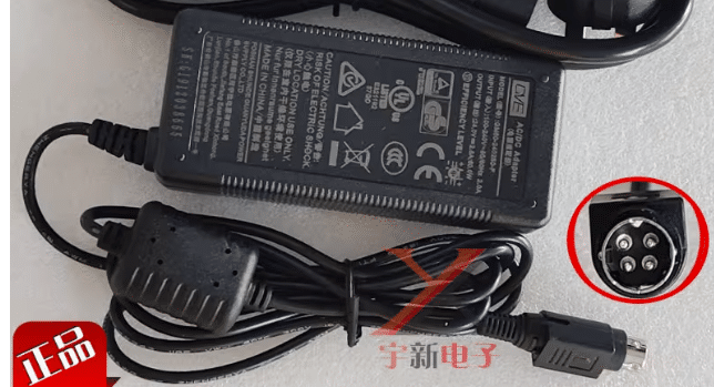 *Brand NEW* Original GVE GM60-240250-F 24V DC 2.5A 4PIN AC ADAPTER
